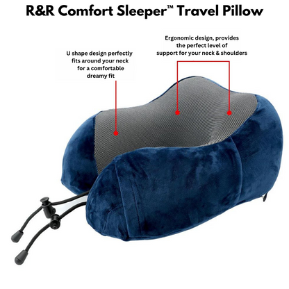 Cuscino da viaggio in memory foam R&amp;R Comfort Sleeper™