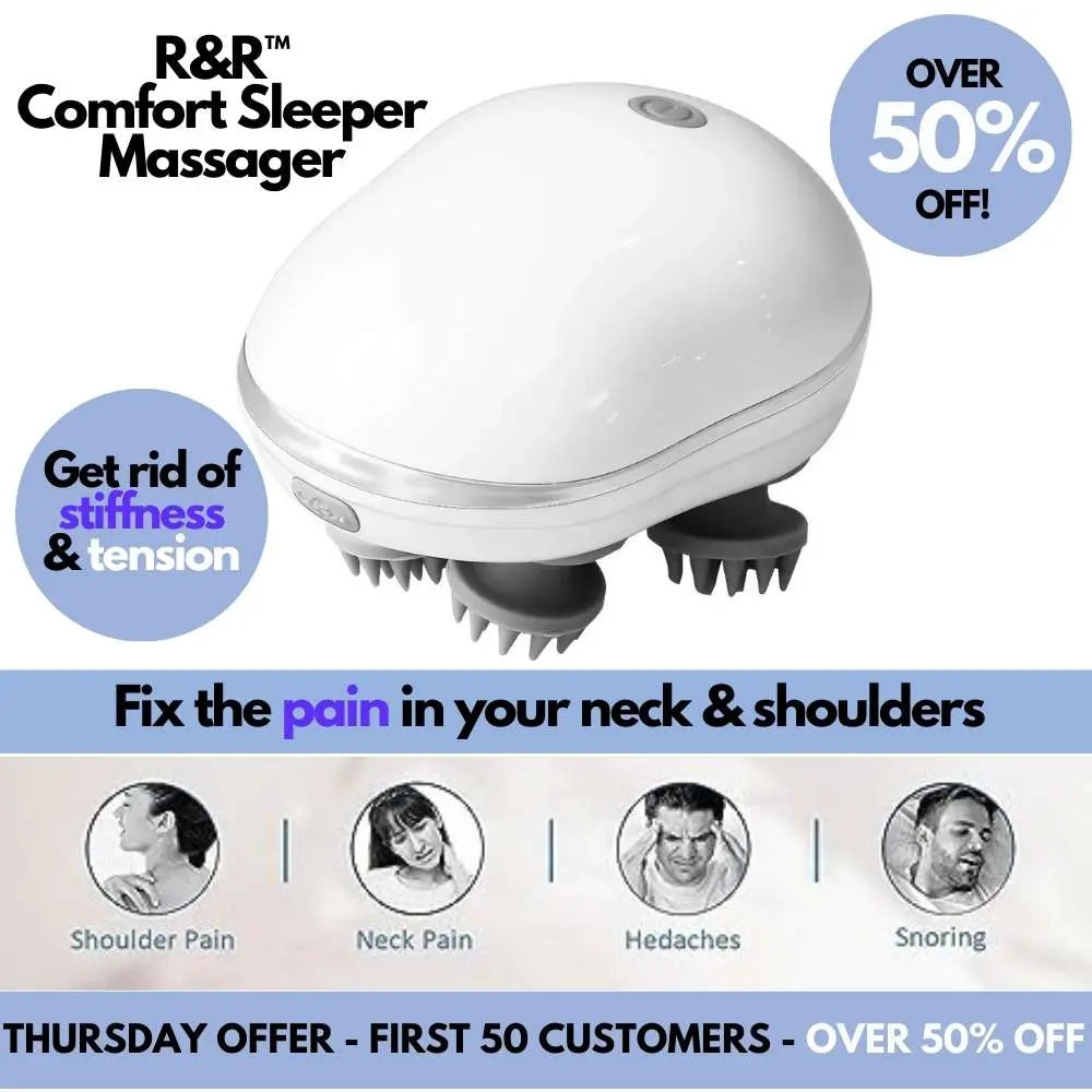 R&R Comfort Sleeper™  Massager Best Seller! Limited Stock Available