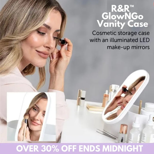 R&R™ GlowNGo Vanity Case FREE SHIPPING ENDS AT 12PM